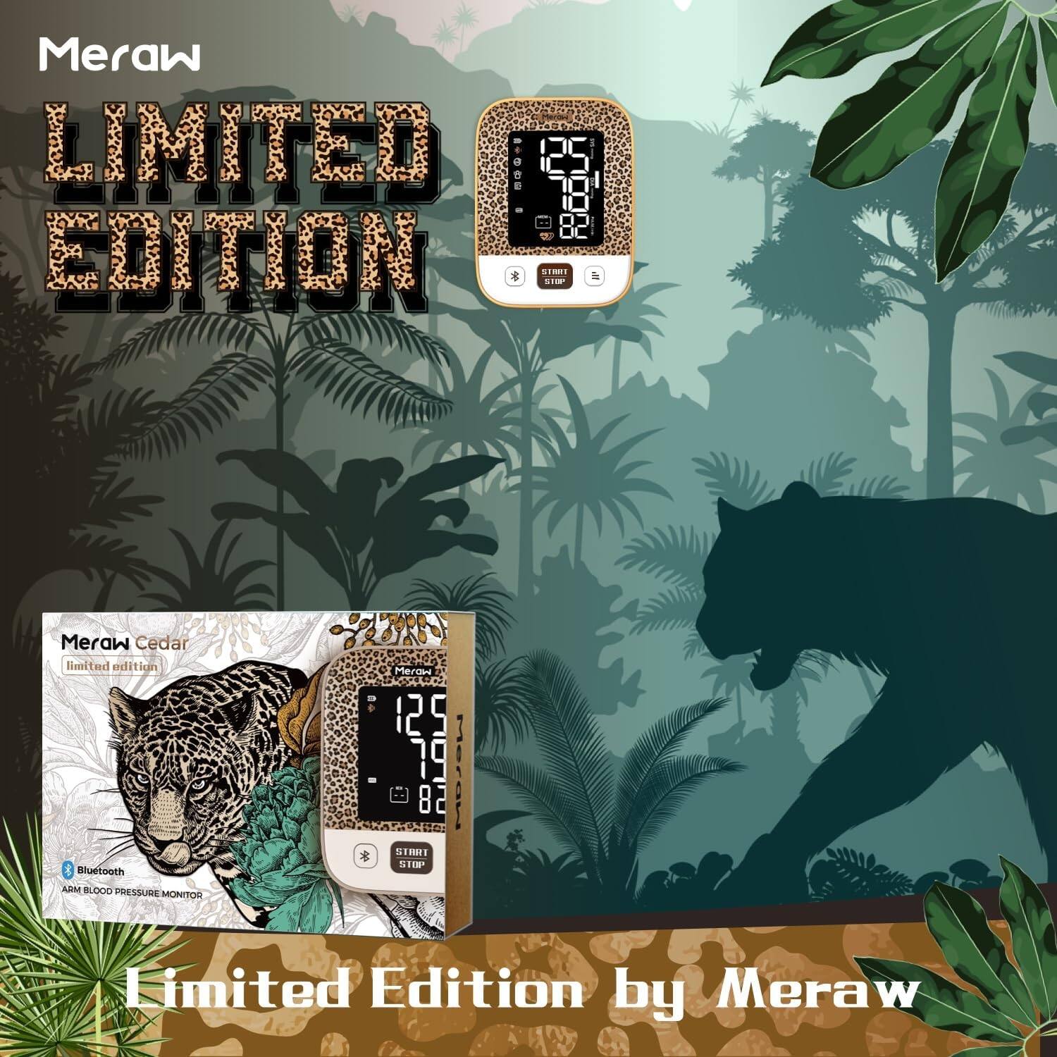 Meraw LIMITED EDITION - 1 EDITION

STMI I IF Meraw Cedar limited edition Bluetooth ARM BLOOD PRESSURE MONITOR

Merow 125 8 UNON

* STIP Limited Edition by Meraw