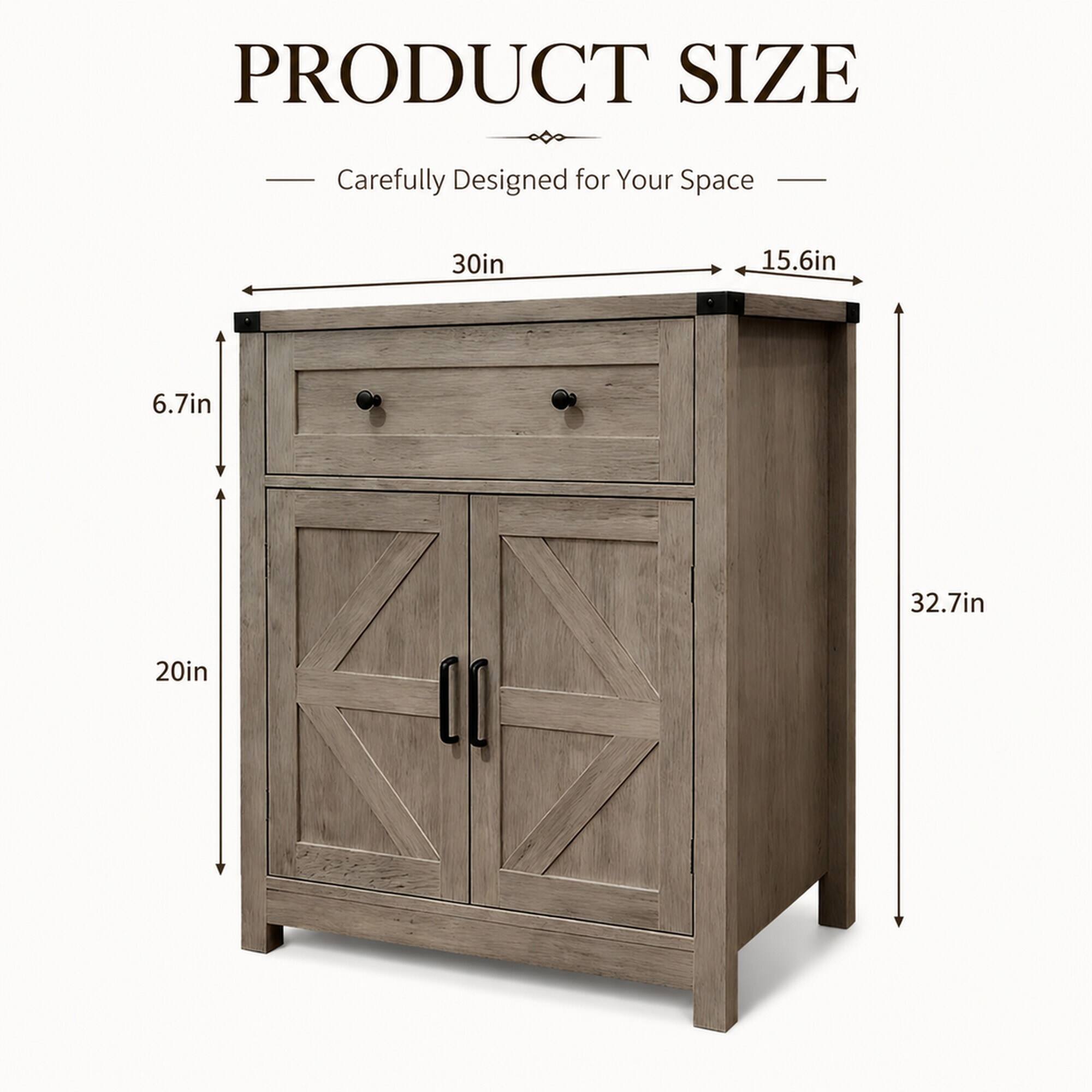 PRODUCT SIZE  
Carefully Designed for Your Space  
30in  
15.6in  
6.7in  
32.7in  
20in