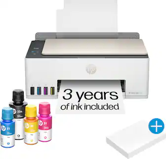 hp V C M UP D D P p 32XL Budk - Batse hos - hp 31 hp hp 31 Magemo d Bocam 31 Cadien - Bueon 18u - Lae - Buten 1 Med K 1t Sau : M I1 T C T HP SmLNT Tank $104 3 years of ink included