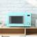 Alt View 1. Costway - Costway 0.7Cu.ft Retro Countertop Microwave Oven 700W LED Display Glass Turntable - Green.