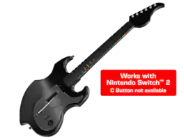 PDP - Riffmaster Wireless Guitar Controller - Nintendo Switch™ - Black