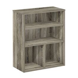 Furinno - Pasir 3 Tier Display Bookcase - French Oak