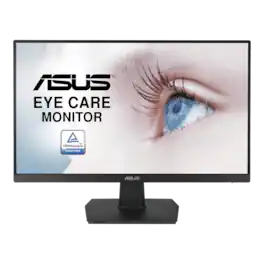 ASUS - Refurbished Excellent - VA24EHE 23.8" IPS FHD (1920 x 1080) Eye Care Display Monitor - Black