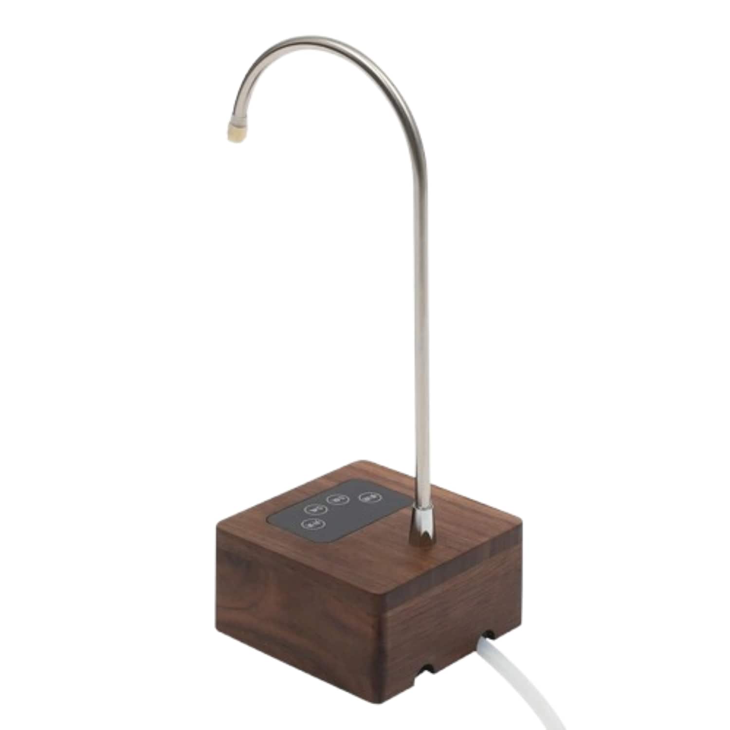 Home Collection - Electric Tabletop Water Dispenser Jug Pump - Walnut