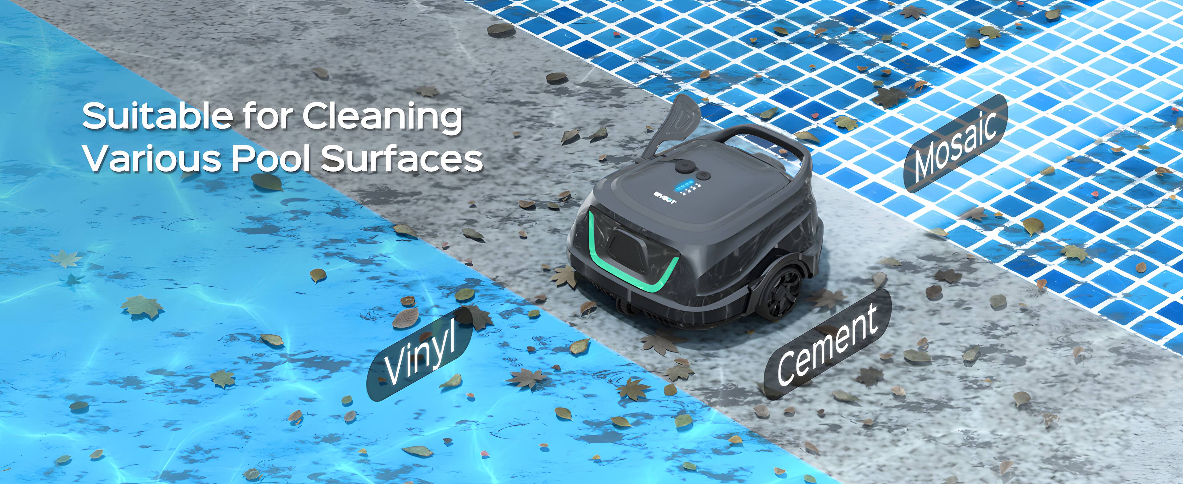 Suitable for Cleaning Various Pool Surfaces: E 32 Mosaic Vinyl Cement