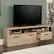 Left. Sauder - Aspen Post TV Credenza for TV's up to 70" - Prime Oak.