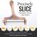 Precisely SLICE Through Cheese Like Butter ZULAY KITCHEN CHEDDAR QUESO BLANCO PROVOLONE PEPPER JACK AMERICAN SWISS Paper thin or up to 1/4" thick! consistent slices that don't break or crumble Not for use with extra hard cheeses