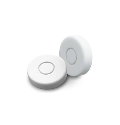 Front. Nomo Smart Care - 2-Pack Tags - White.