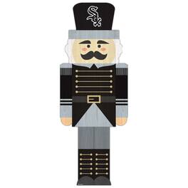 Fan Creations - Chicago White Sox 31'' Nutcracker Leaner - Multicolor