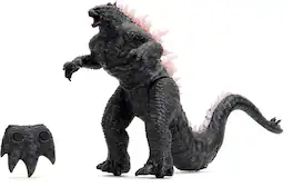 Jada Toys - Godzilla x Kong: Heat-Ray Breath Godzilla R/C - Multicolor