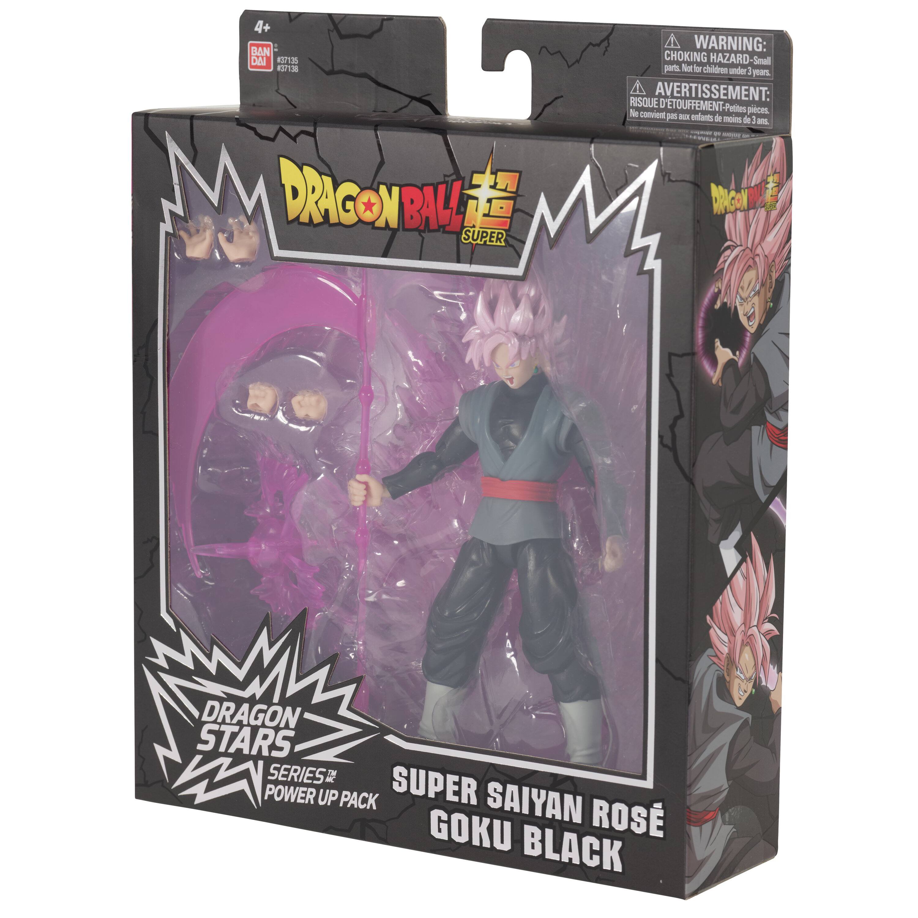 Alt View 21. Bandai - Dragon Ball Super - Dragon Stars Power Up Pack Goku Black Rose Action Figure.