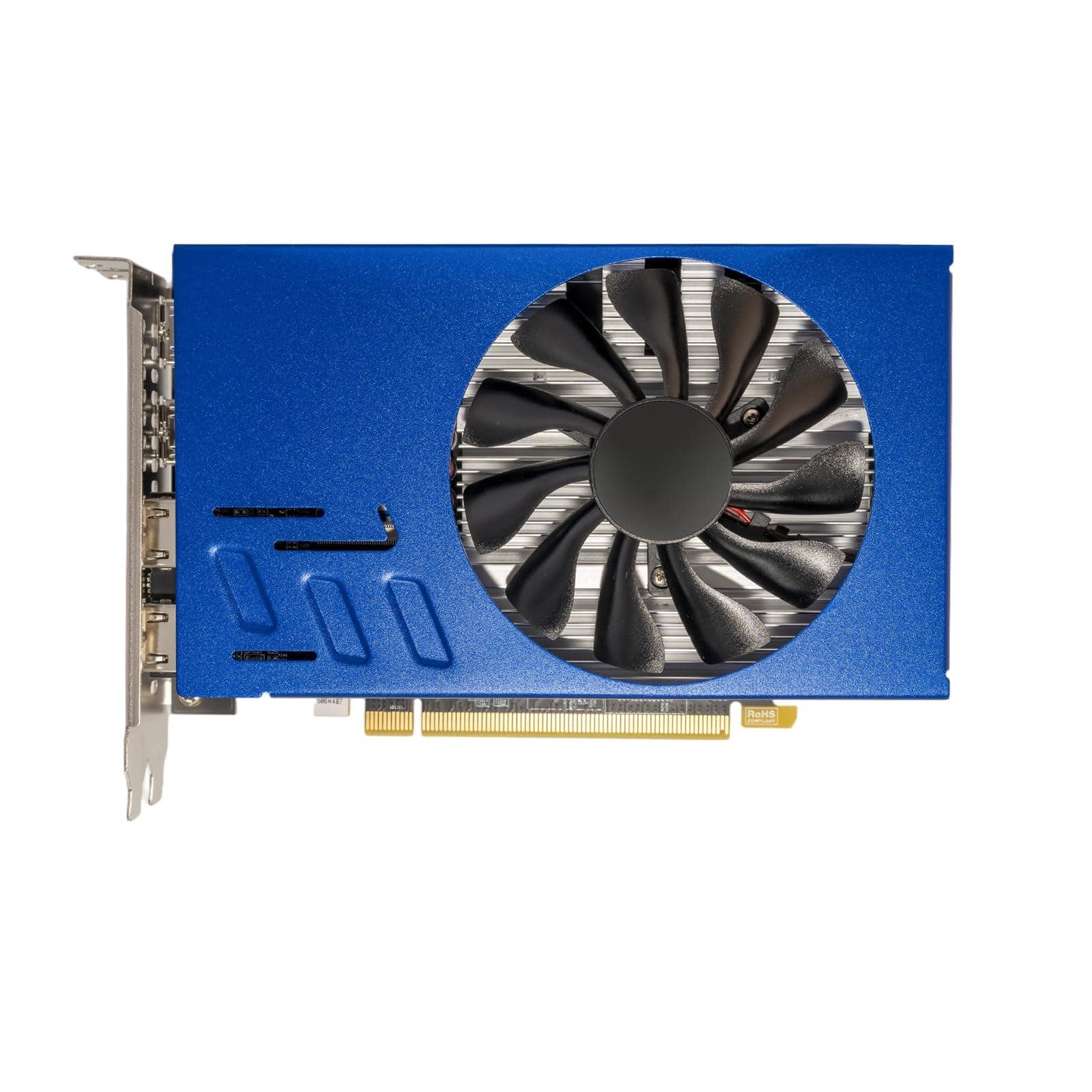 Dazzling Pops - GT 730 DDR3 4 Monitors HDMI Video Card for Desktop PC 64 Bits Support U3D Quad Setup Multiple Screens