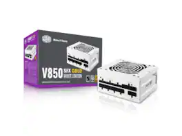 Cooler Master - V850 SFX Gold White, 850W, 80+ Gold, Modular, Quiet Fan, 10Y Warranty