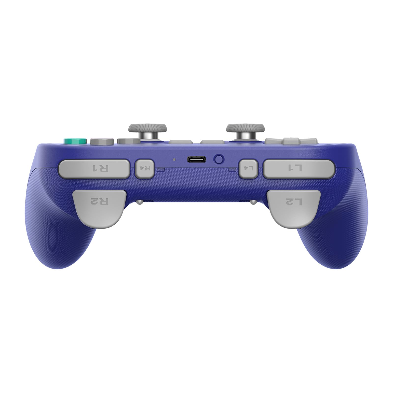 Back. Dazzling Pops - controller for switch switch tmr joysticks swappable abxy buttons charging dock hall effect triggers - Purple.