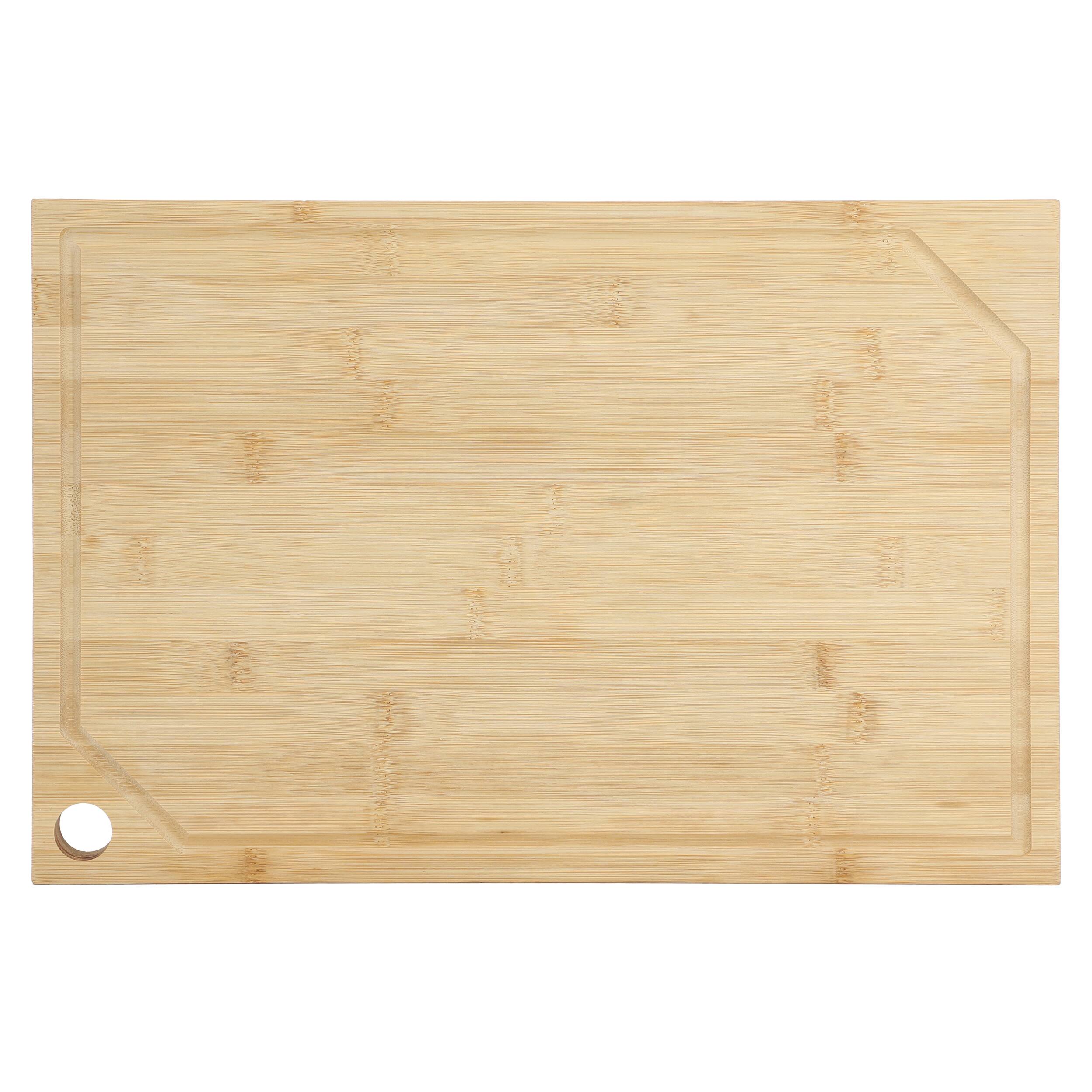 Alt View 2. MegaChef - MegaChef 17.5 x 12 Inch Bamboo Wood Cutting Board - Brown.
