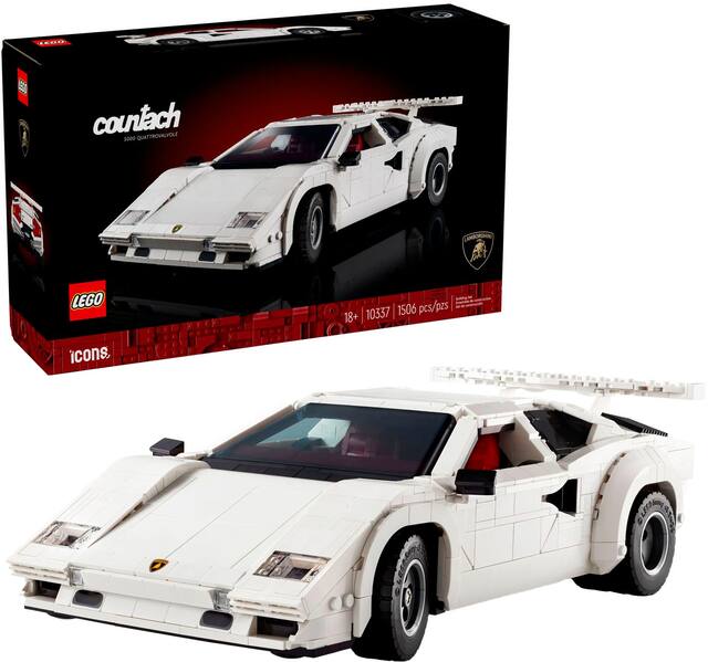 LEGO - Icons Lamborghini Countach 5000 Quattrovalvole Set 10337