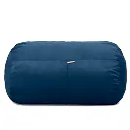Jaxx - Sofa Saxx 4-foot Bean Bag Lounger, Navy - Blue