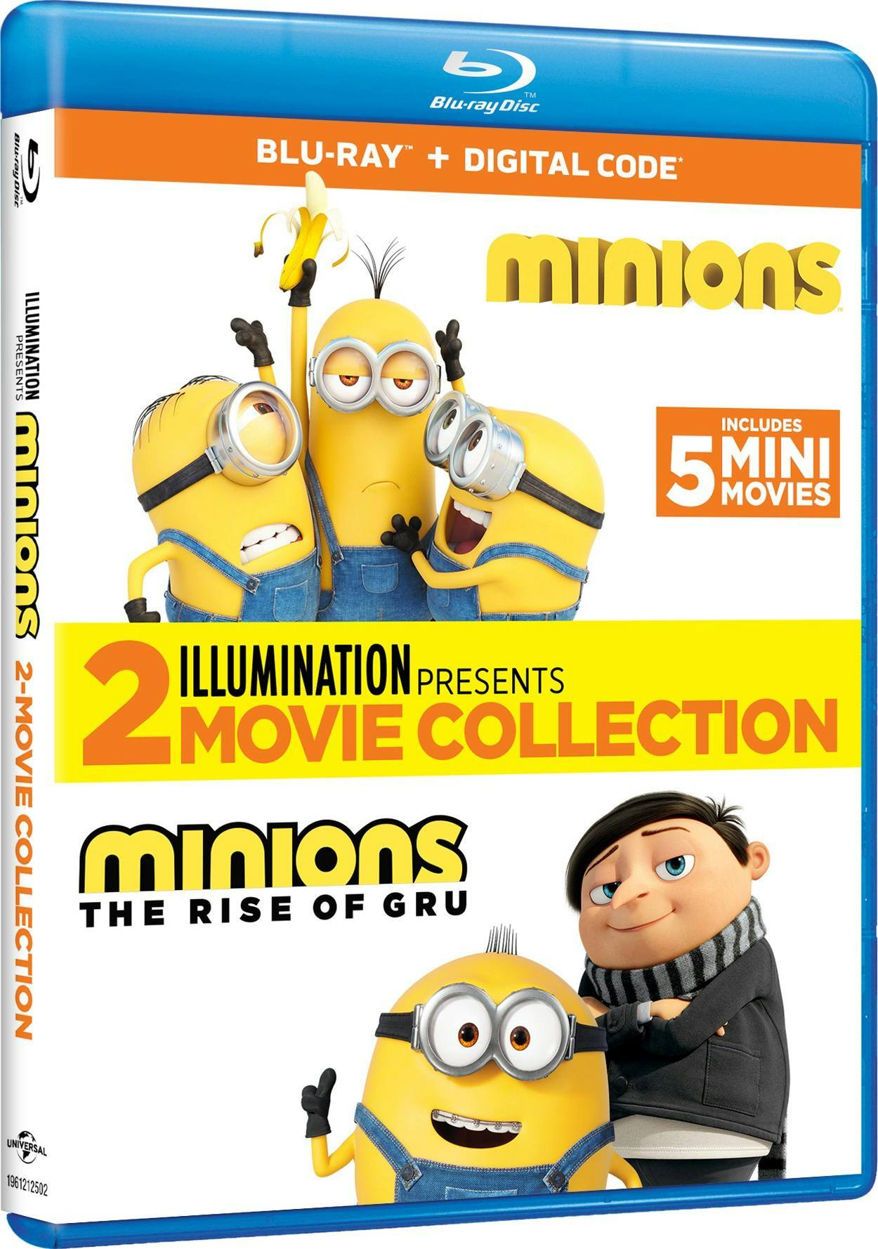 Angle. Minions: 2-movie Collection (Blu-ray Double Feature) [Blu-ray].