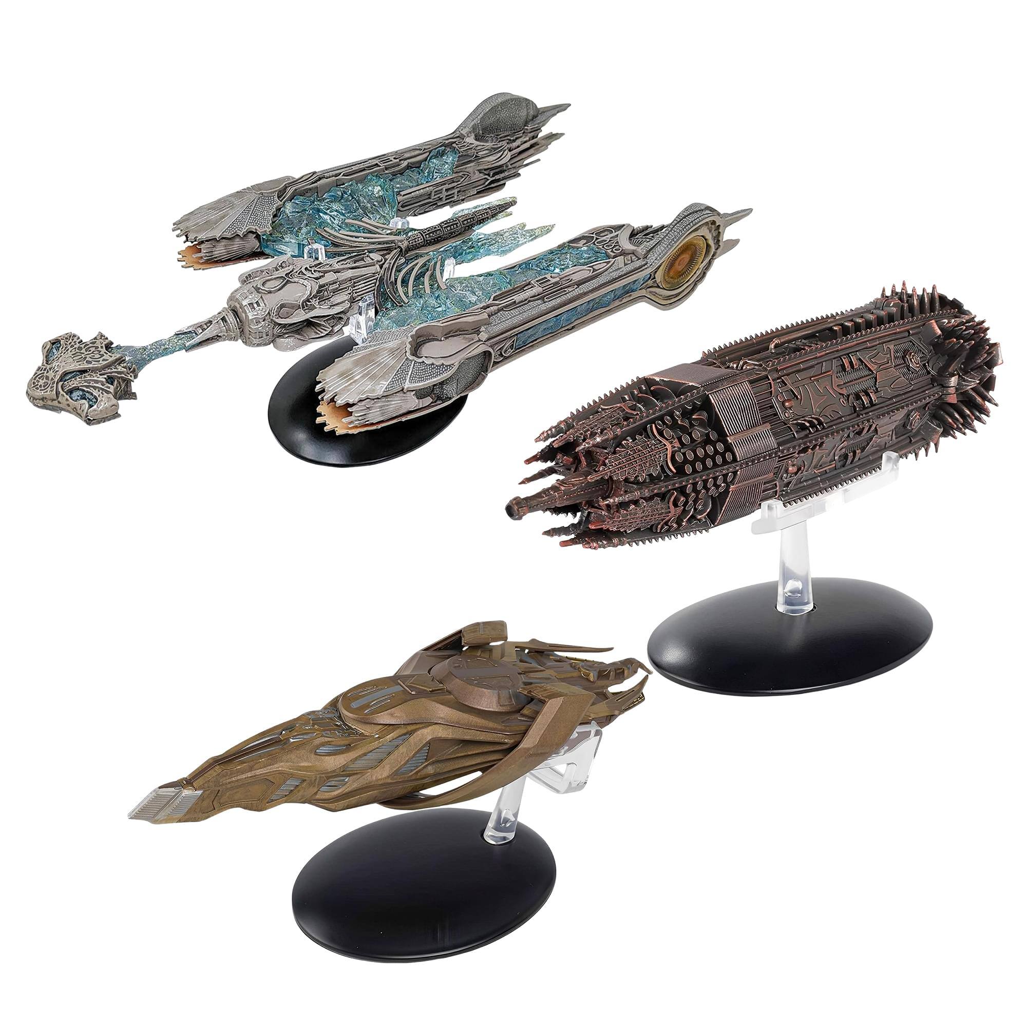 Alt View 10. Eaglemoss - Eaglemoss Star Trek Discovery Starship Set of 9 Brand New Original Packaging.