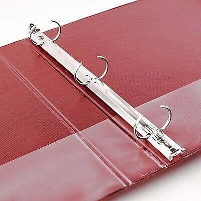 Alt View 7. Avery - 1" 3-Ring Non-View Binders - Red.