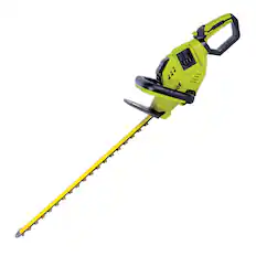 Front. Sun Joe - Sun Joe Cordless Hedge Trimmer Tool. 24" Portable Tree Trimmer, 24V-X2-24HT-CT - Green, Black.