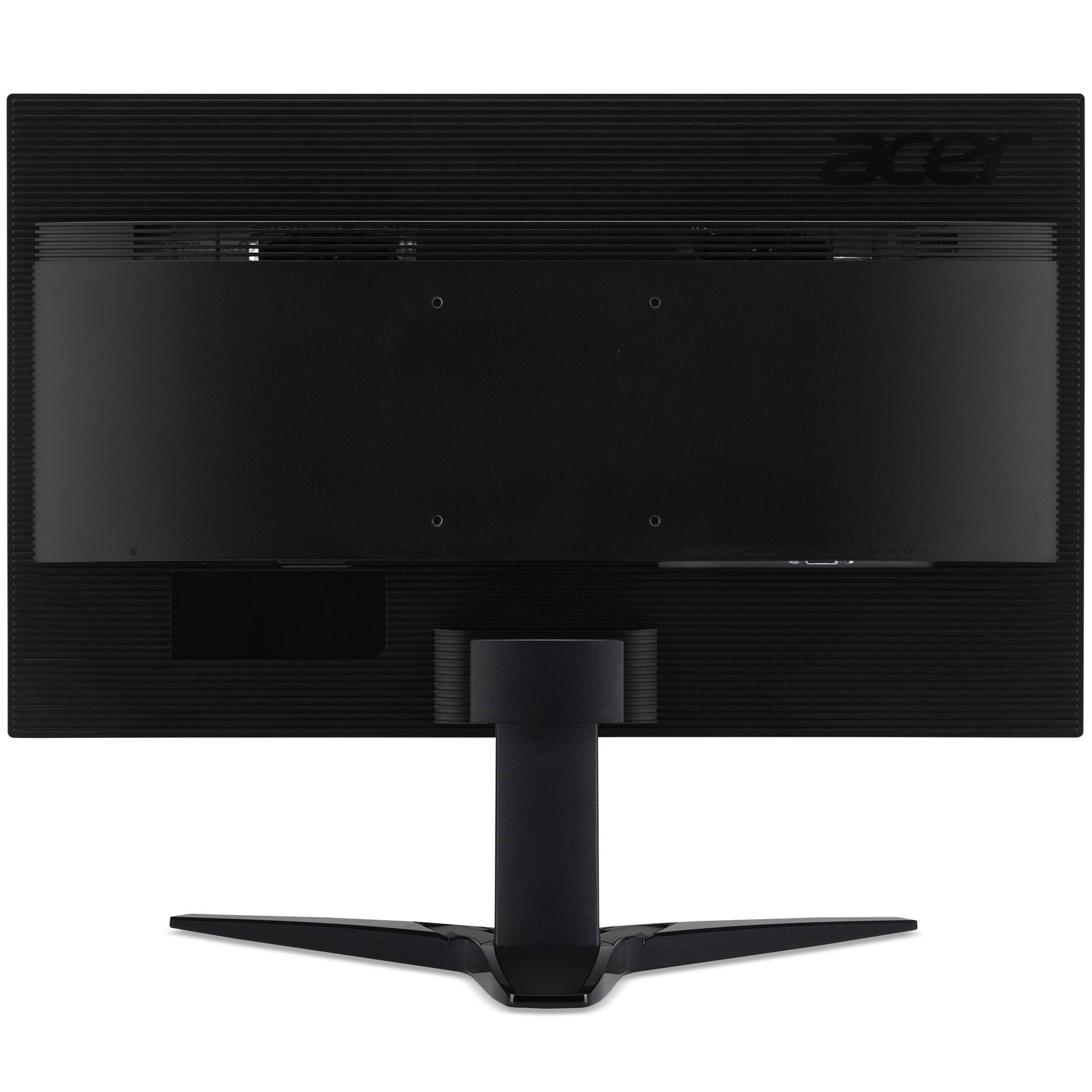 Back. Acer - Refurbished KG241Y S - 23.8" Monitor FullHD 1920x1080 VA 16:9 165Hz 1ms VRB HDMI 250Nit - Black.