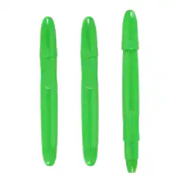 Unique Bargains - 3pcs Twistable Crayons, Retractable Silky Washable for Coloring Books Crafts Gifts Parties Art Supplies - Grass Green
