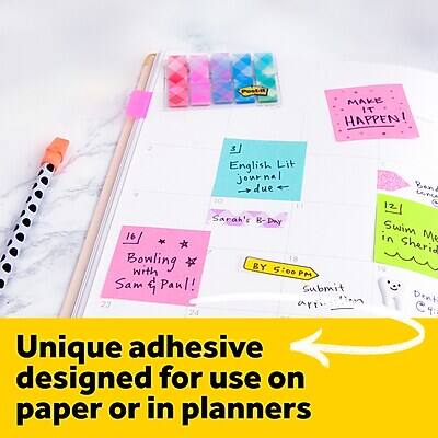 Sure, here is the corrected and grouped text:

---

**MAKE IT HAPPEN!**

**31**  
English Lit Journal due Sarah's 8-DAY

**16**  
Bowling with Sam & Paul!  
Submit by 5:00 PM

**23**  
Swim Meet in Sherio

**24**  
Dentist at 4:00 PM

Unique adhesive designed for use on paper or in planners

---

**Ben's Goal**  
BY 6:00 PM

---