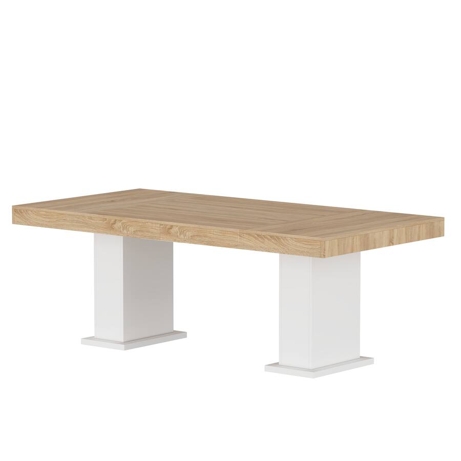 Modern Card Function FUFU & GAGA Modern Office Desk Spacious Workstation for Home ...