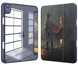 DTTO - Case for iPad (A16) 11-inch 2025 and iPad 10th Generation 10.9 Inch 2022, Clear Back and TPU Shockproof Frame Cover - Cute Boy