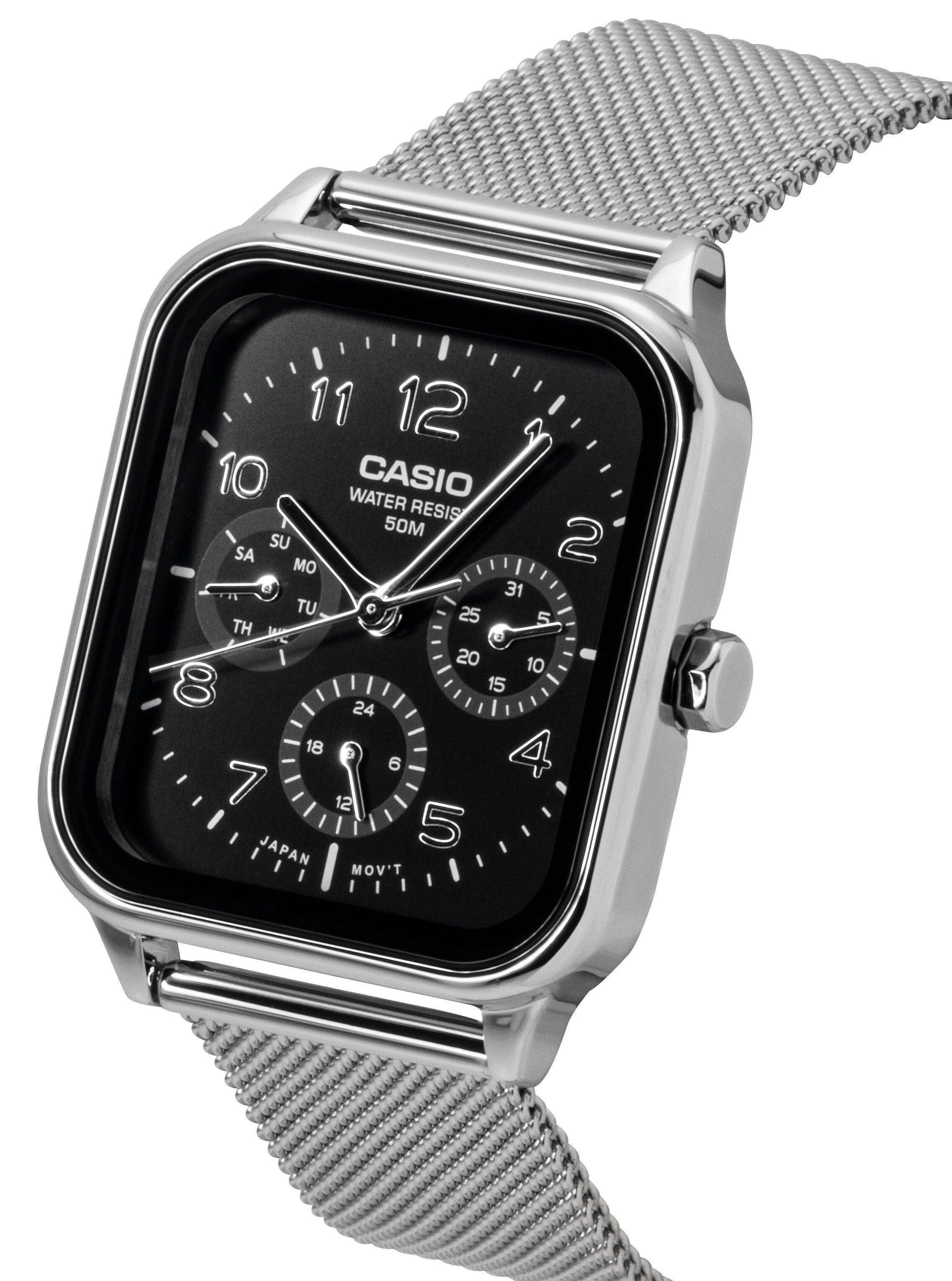 Casio Standard Analog Stainless Steel Dial Quartz MTP M306M 1AV