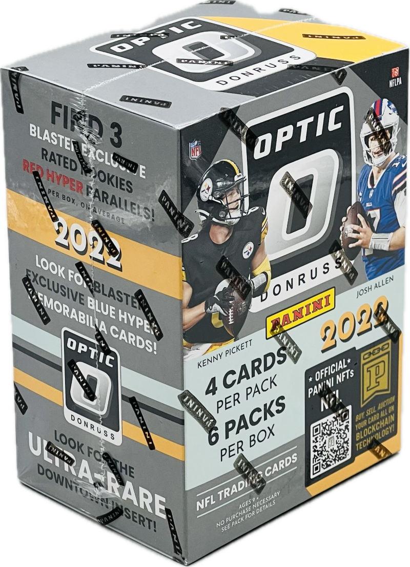 2022 Panini Donruss Optic Football Blaster Box (Red Hyper Parallels!) (Fanatics)