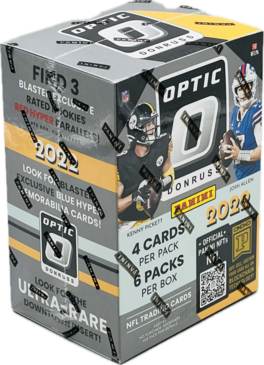 2022 Panini Donruss Optic Football Blaster Box (Red Hyper Parallels!) (Fanatics)