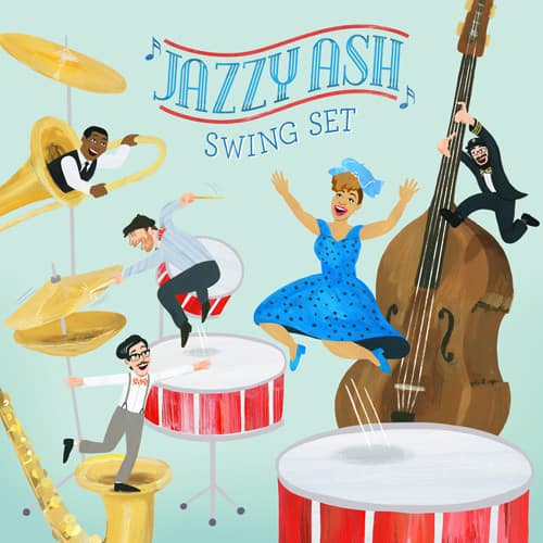 Jazzy Ash - Swing Set  - COMPACT DISCS