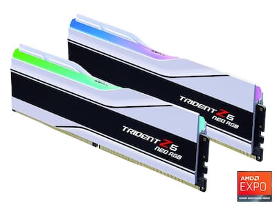G.SKILL Trident Z5 Neo 64GB (2x32GB) DDR5 6000MHz RAM (PC5 48000 G.SKILL Trident Z5 Neo 64GB (2x32GB) DDR5 6000MHz RAM (PC5 48000