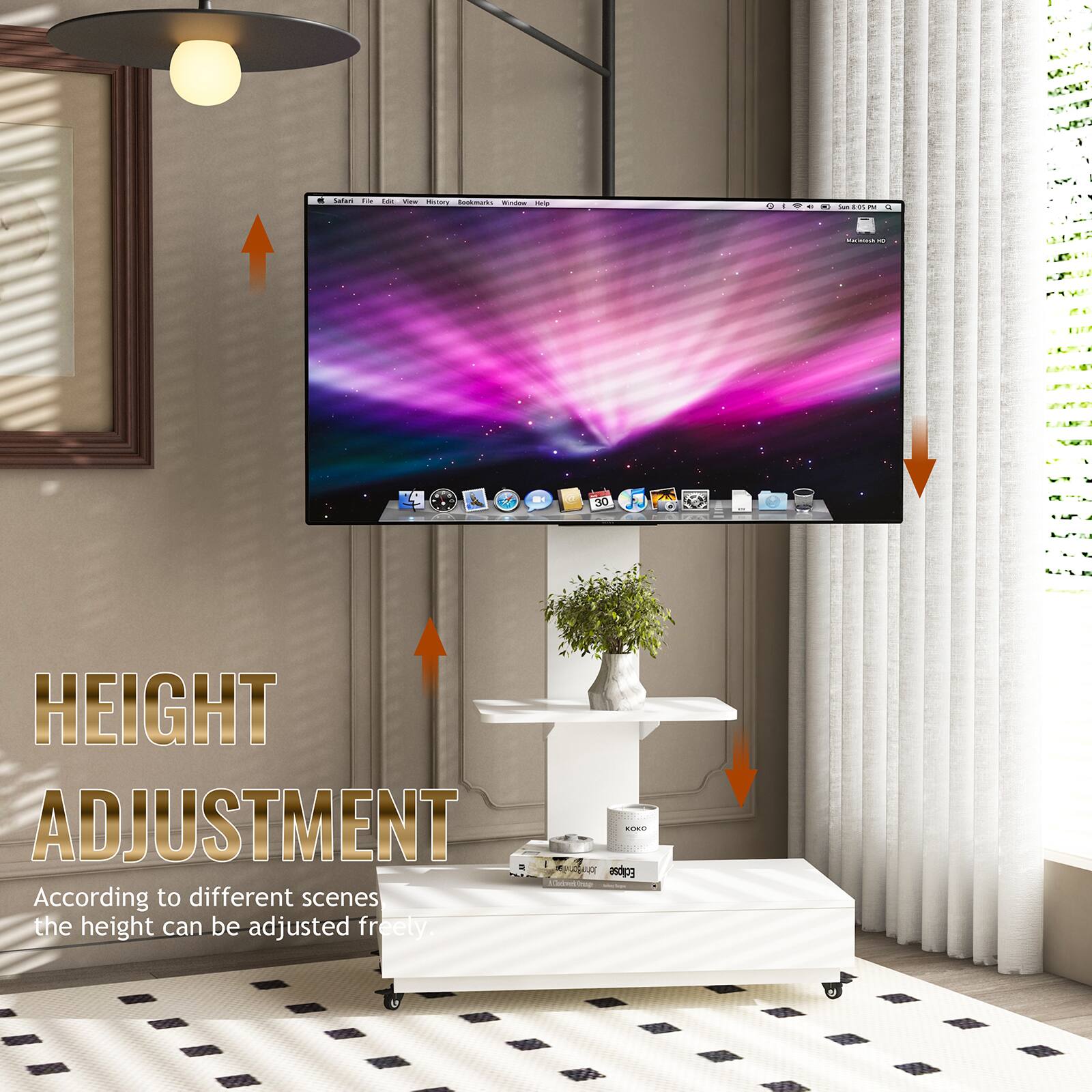 - Ice -o i -   - - 1 - Ca - -O - P - - E 30 HEIGHT ADJUSTMENT C. A Edipse : According to different scenes the height can be adjusted freely.