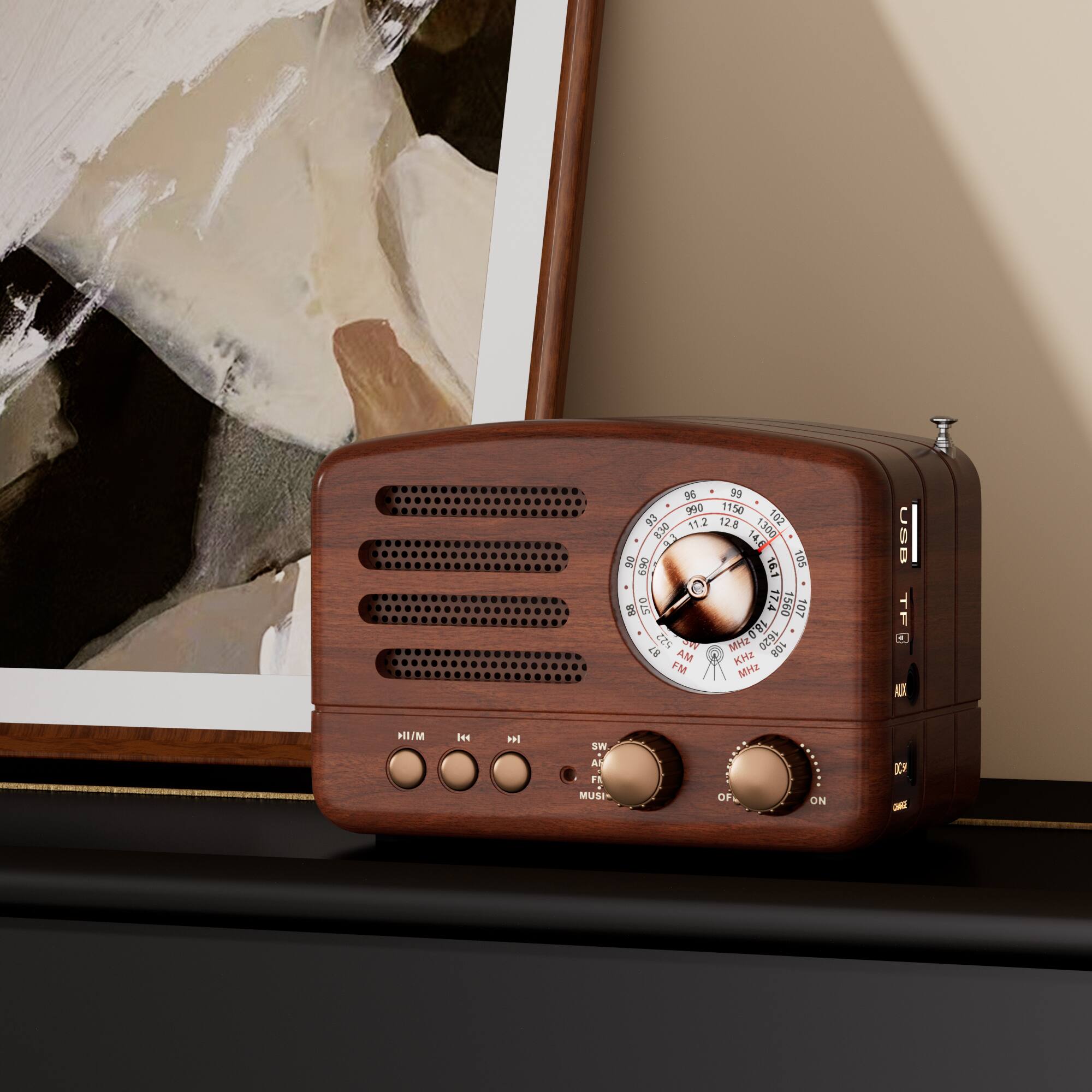 96 90 750 1150 93 11.2 12.8 102 830 14.6 300 90 690 16.1 105 2 570 17.4 1560 107 22 18.0 1620 BT MP3 AM FM MHz USB TF SD HI/M SW Al F1 MUSI- OF ON