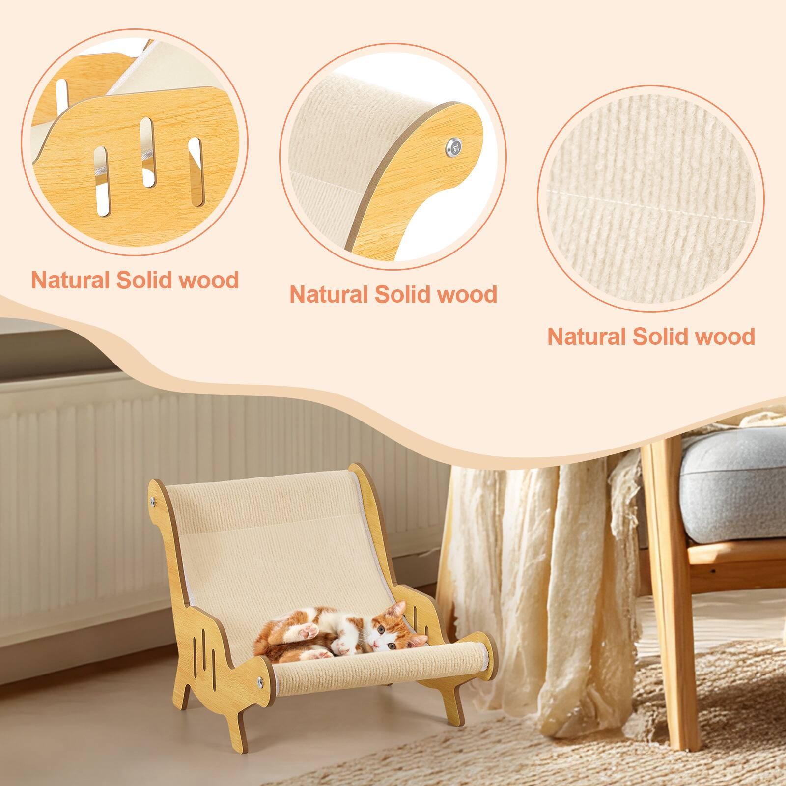 Natural Solid wood  
Natural Solid wood  
Natural Solid wood