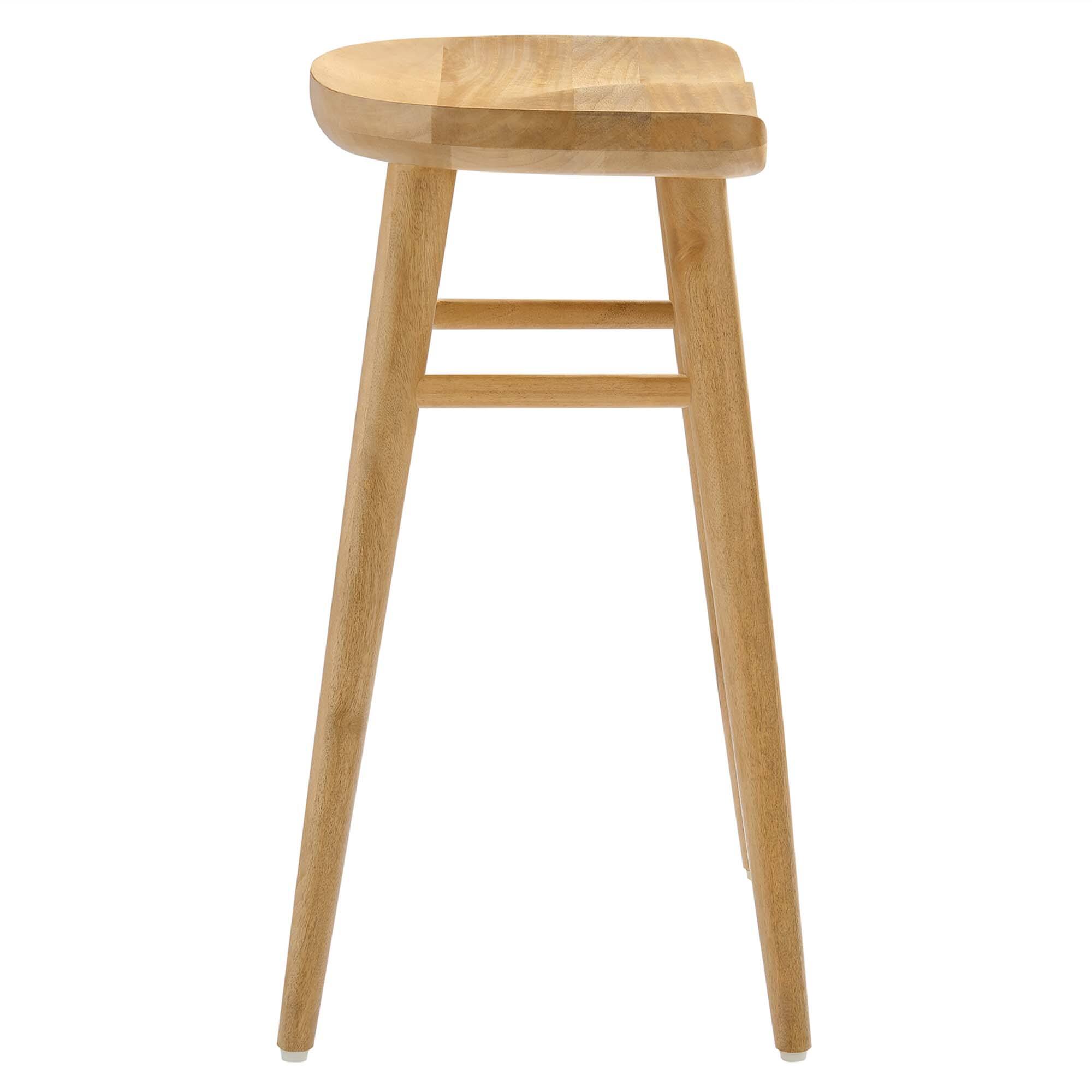 Alt View 1. Modway - Saville Backless Wood Counter Stools Set of 2 by Modway - 0.