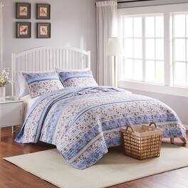 BreeBe - Betty Quilt Set - 2 Piece Twin/XL - White