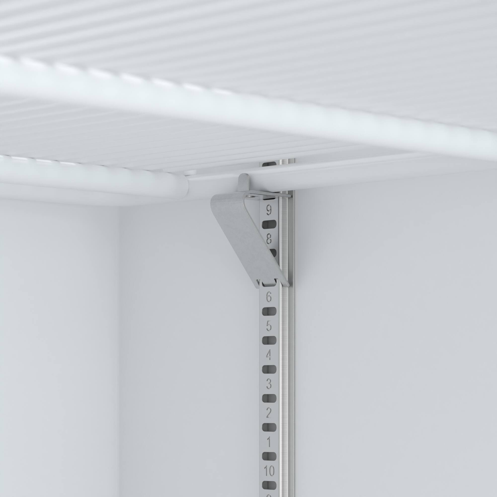 Alt View 7. Koolmore - 35 in. Commercial 2-Glass Door Merchandiser Refrigerator, 16.5 cu. ft. in White (KM-MDR-2GD-35) - White.