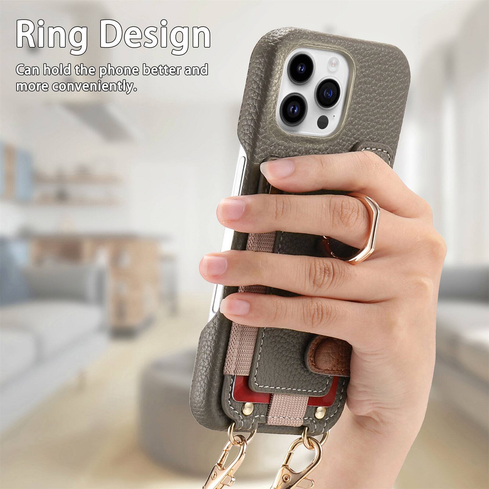 Ring Design  
Can hold the phone better and more conveniently.