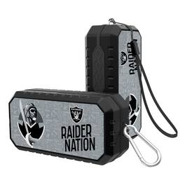 Keyscaper - Las Vegas Raiders Water Resistant Bluetooth Speaker - Black