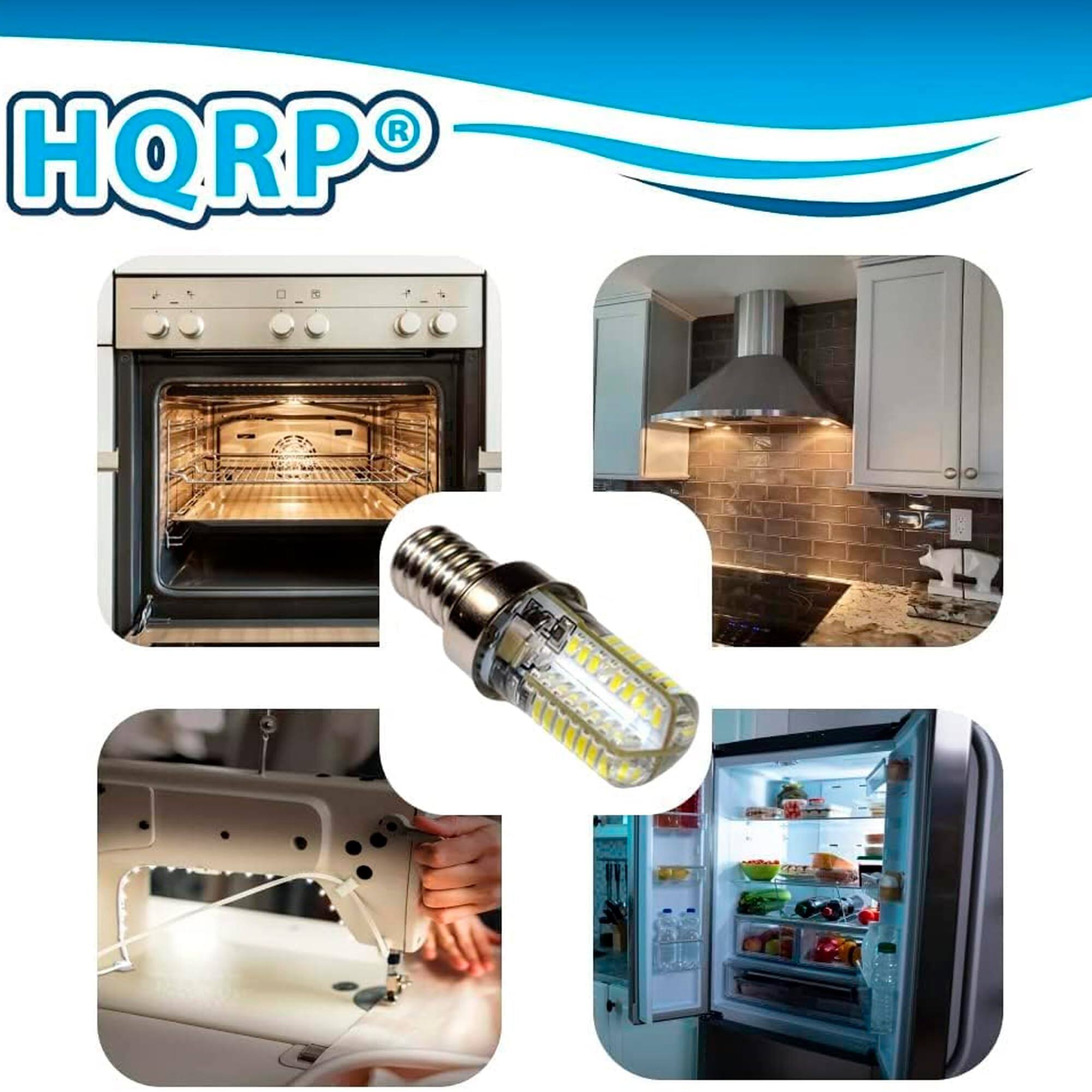 Alt View 1. HQRP - E12 3 W 110 V LED Appliance Bulb 64 SMD3014 - Refrigerator Dryer Light for GE Kenmore Sears.