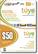 Front Standard. Tuyo Wireless - Wireless $50 Prepaid Wireless Airtime Card.