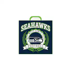 Pegasus - Seattle Seahawks 14" Crest Logo Stadium Cushion - Multicolor