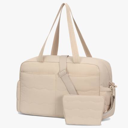 Front. Hynes Eagle - Everyday Weekender Travel Duffel - Khaki.