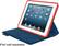 Angle Standard. Logitech - FabricSkin Keyboard Folio Case for Select Apple® iPad® Models - Mystic Blue.