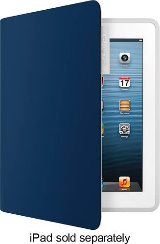 Front Standard. Logitech - Folio Sleeve for Apple® iPad® 2, iPad 3rd Generation and iPad with Retina.