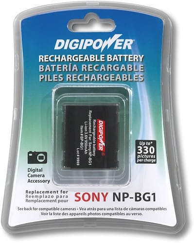 Best Buy: Digipower Rechargeable Lithium-Ion Battery For Select Sony ...